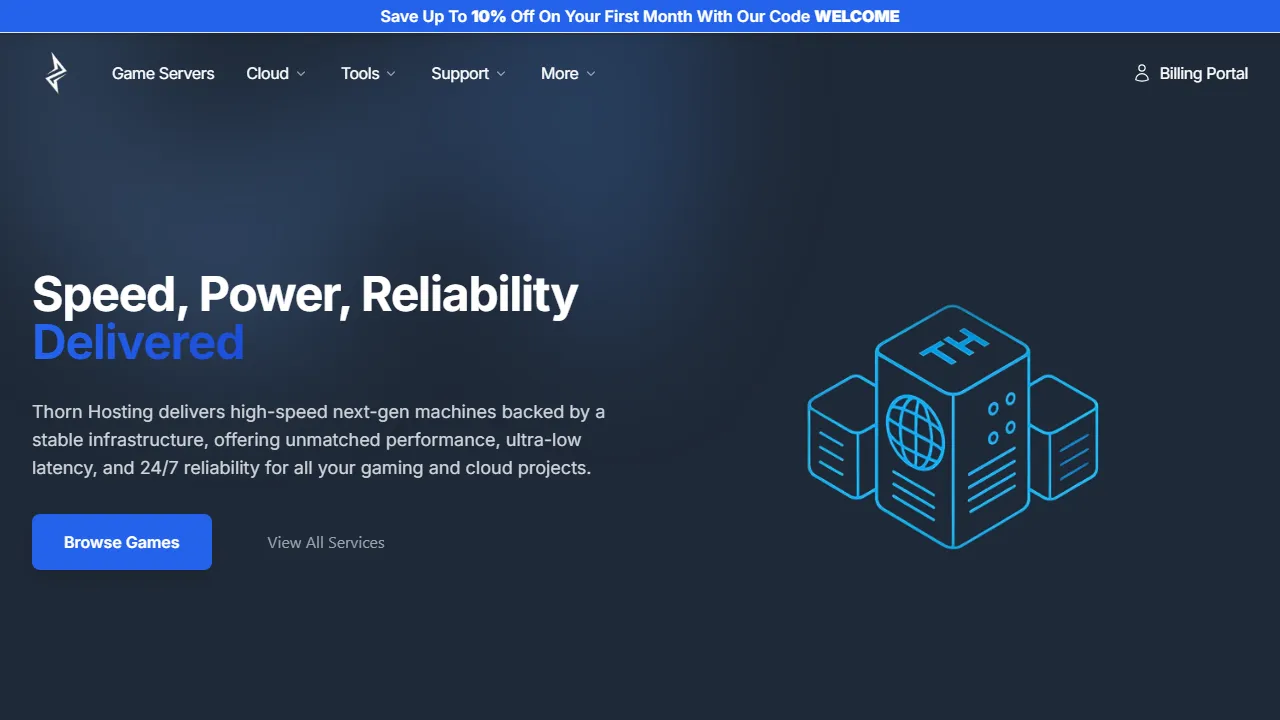 thornhosting.com - FiveM Game Server Hosting Developer screenshot