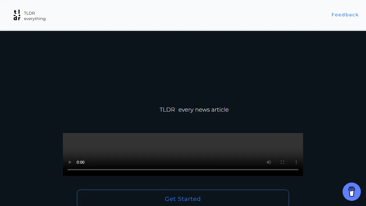 tldrthis.ai - AI Summarization Tool Online screenshot