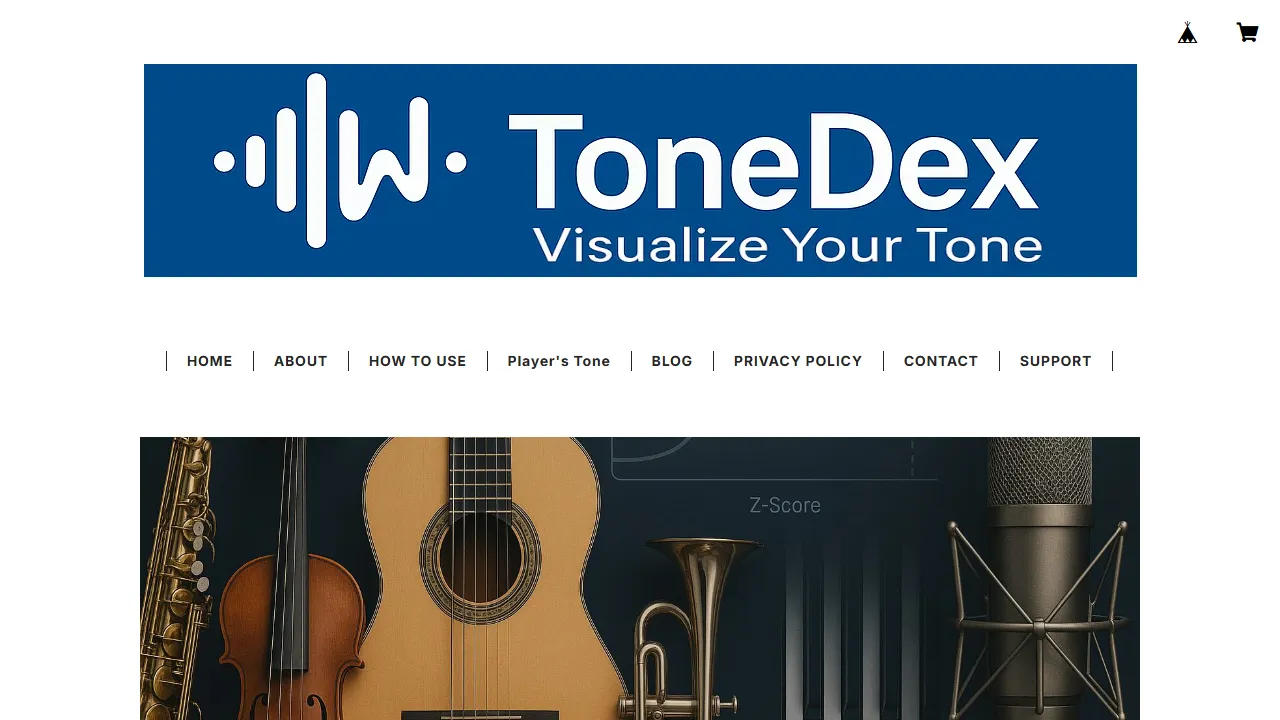 tonedex.base.shop - Free Audio Spectrum Analyzer Software For PC screenshot