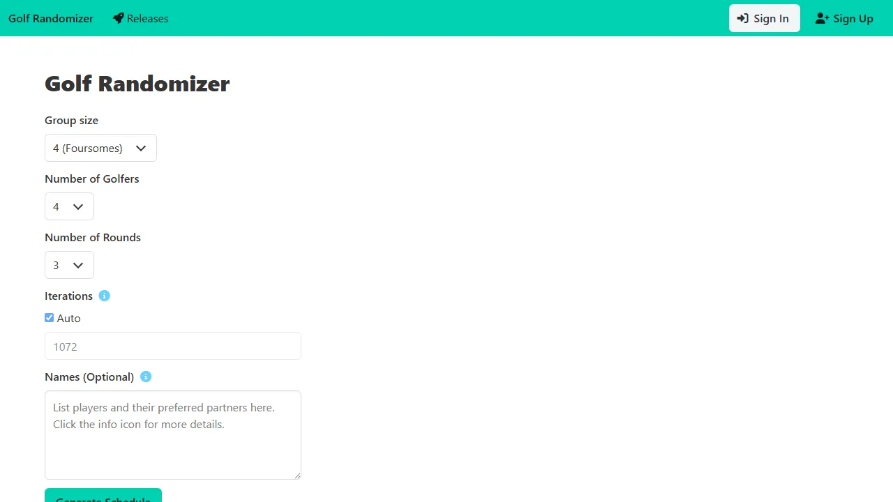 tourneycard.com - Golf Tournament Management Software screenshot
