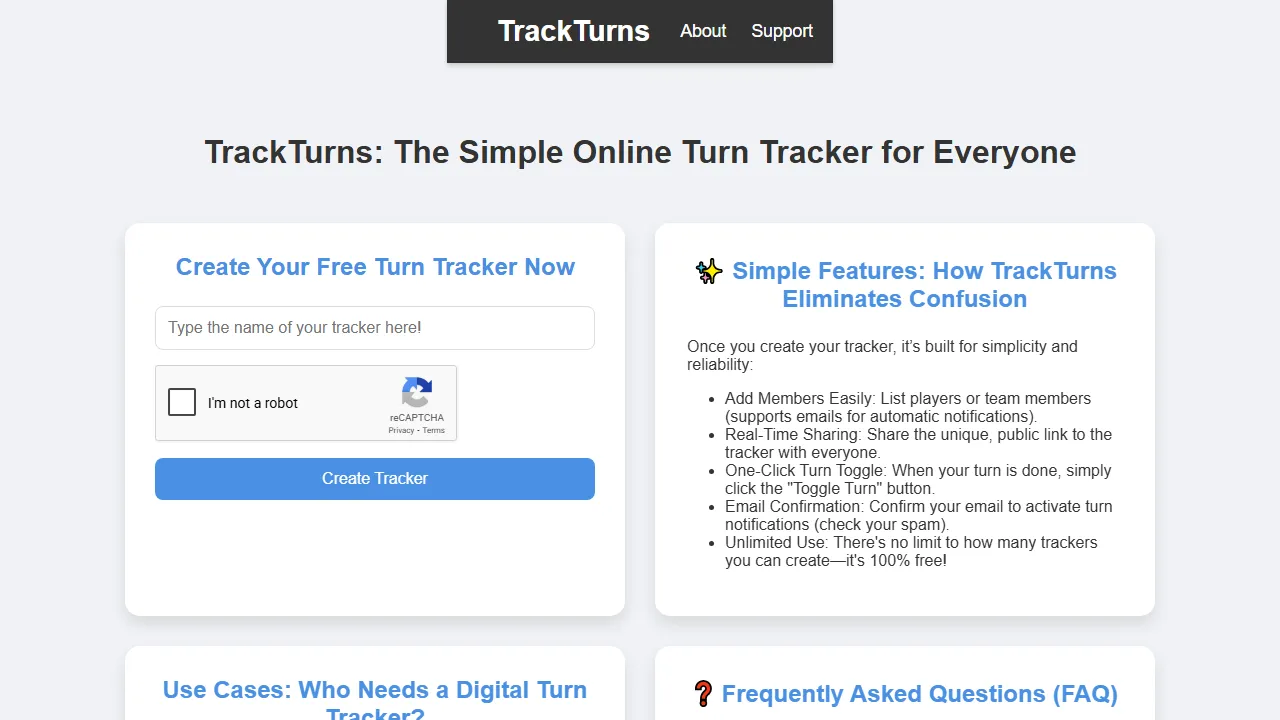trackturns.com - Route Tracking Tool for Transit and Distance screenshot