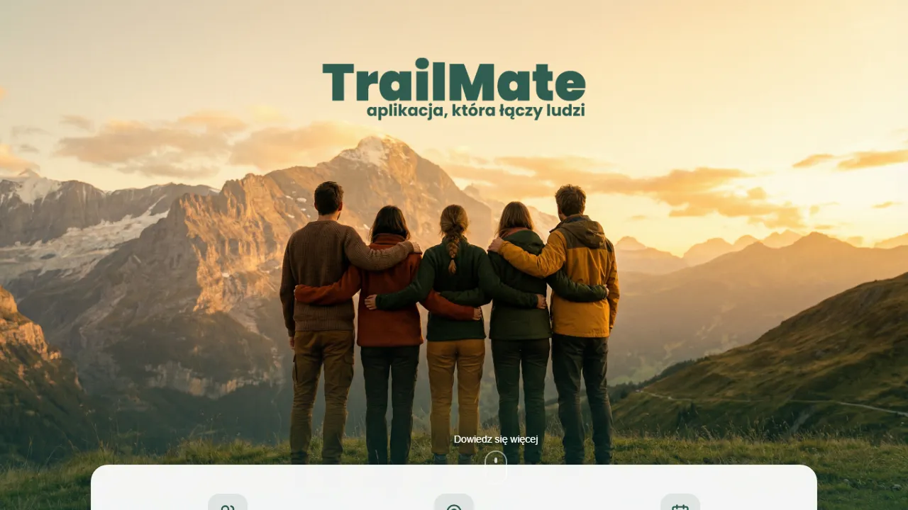 trail-mate.pl - Social Media App to Meet New People screenshot