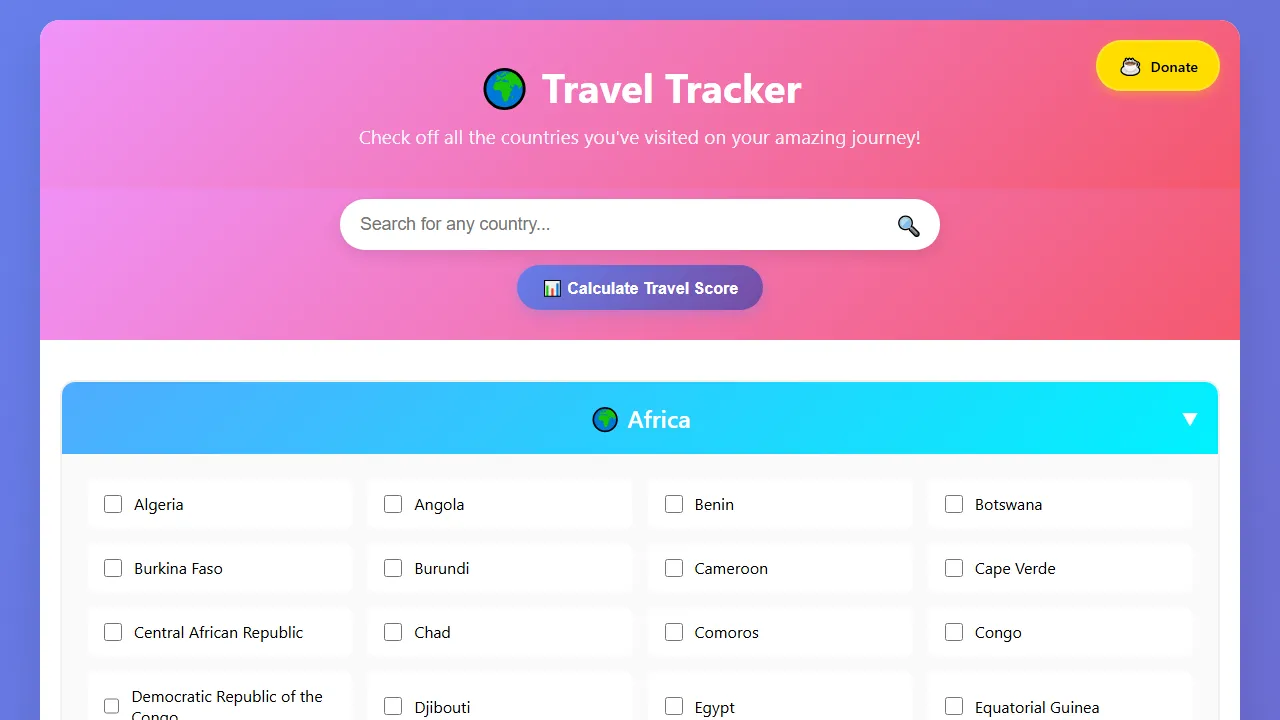 traveltracker.site - Free Online Flight Tracker screenshot