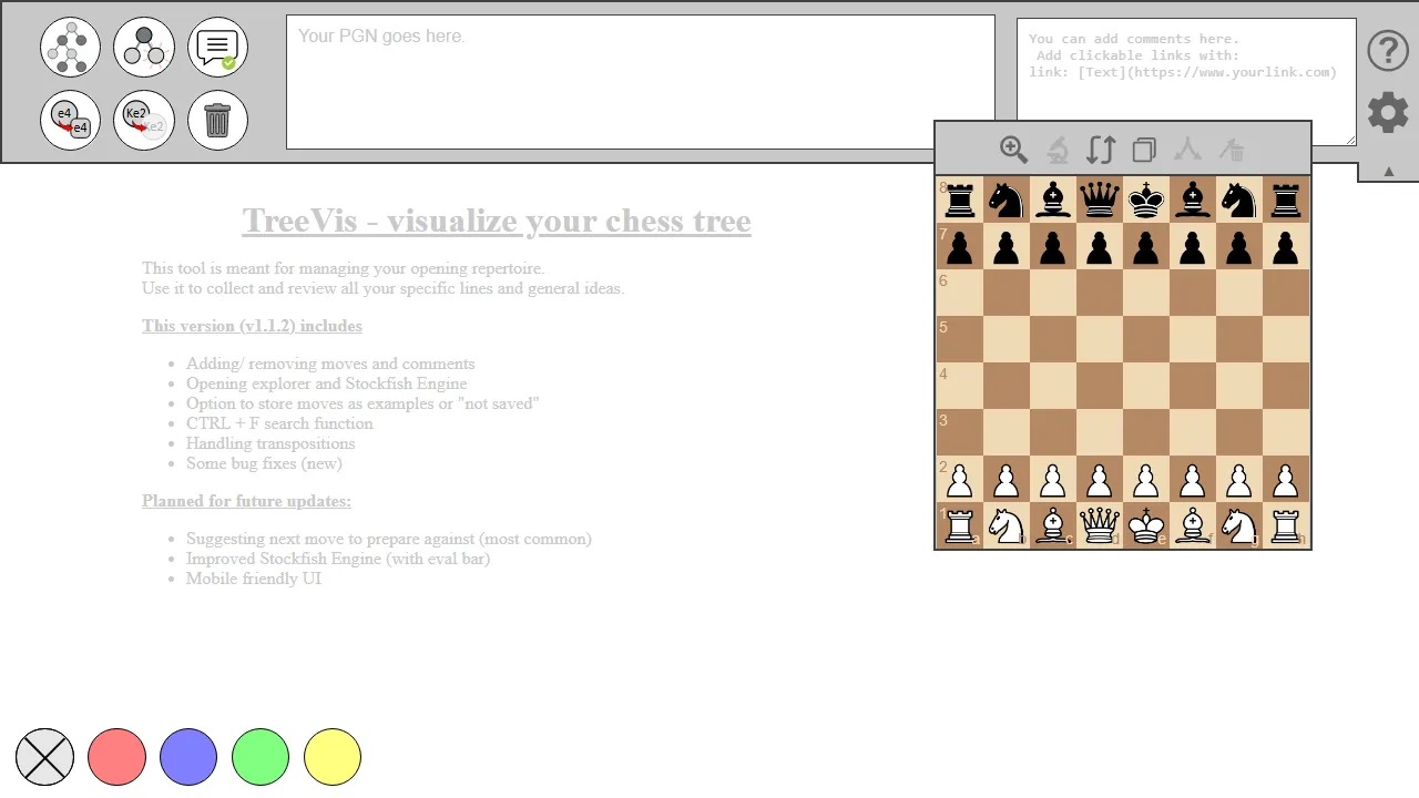 treevis.org - Chess Visualization Software Tool For Analysis screenshot