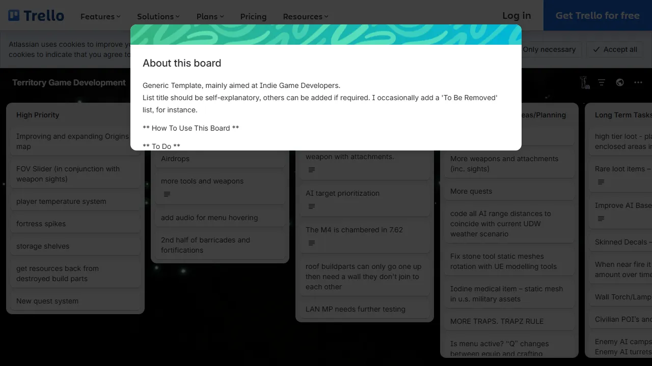 trello.com - AI Threat Modeler for Security Professionals screenshot