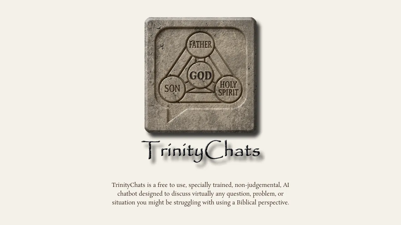 trinitychats.com - Software to Understand the Love of God screenshot