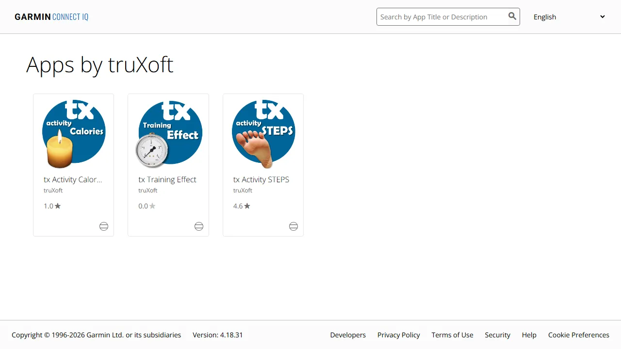 truXoft - Garmin Connect App Motivation and Support screenshot