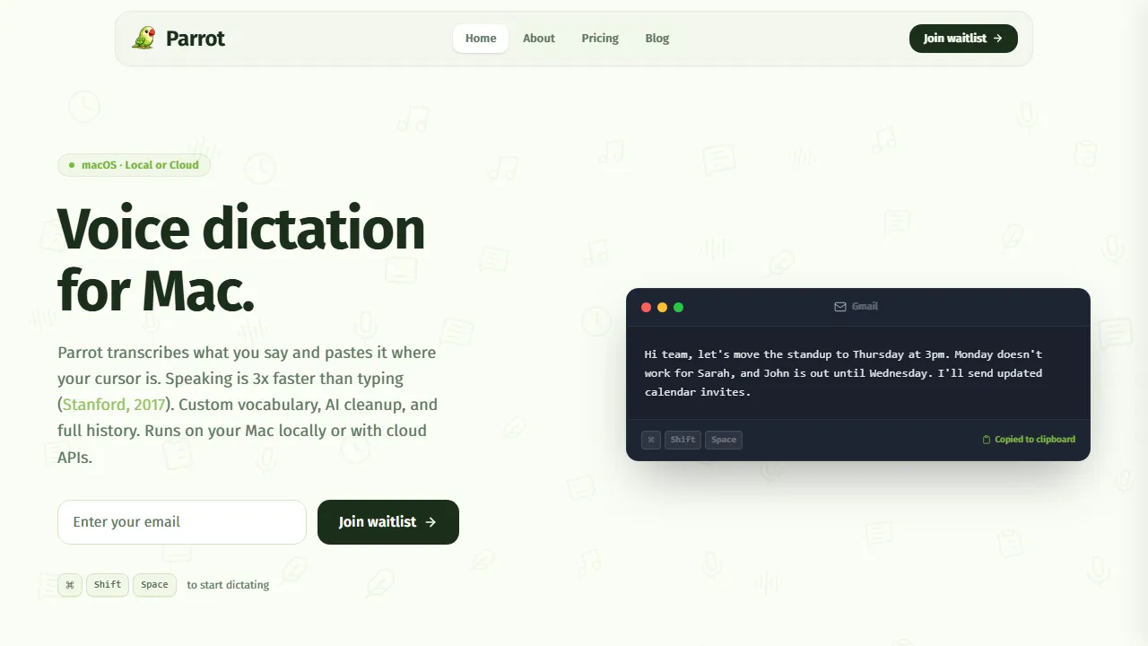 tryparrot.app - Communication Improvement Tool to Increase screenshot