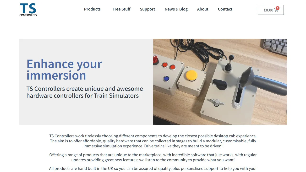 tscontrollers.com - Train Control Simulator Freeware Software screenshot