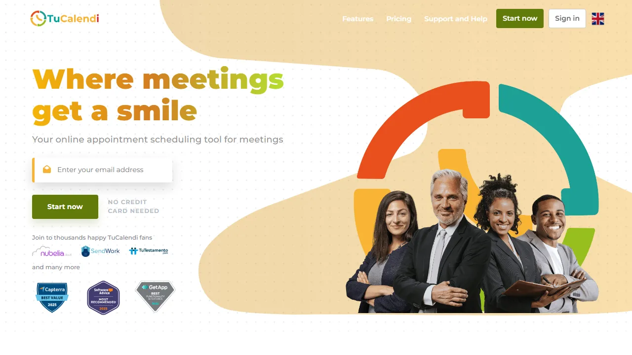 tucalendi.com - Online Appointment Scheduling for Free Booking screenshot