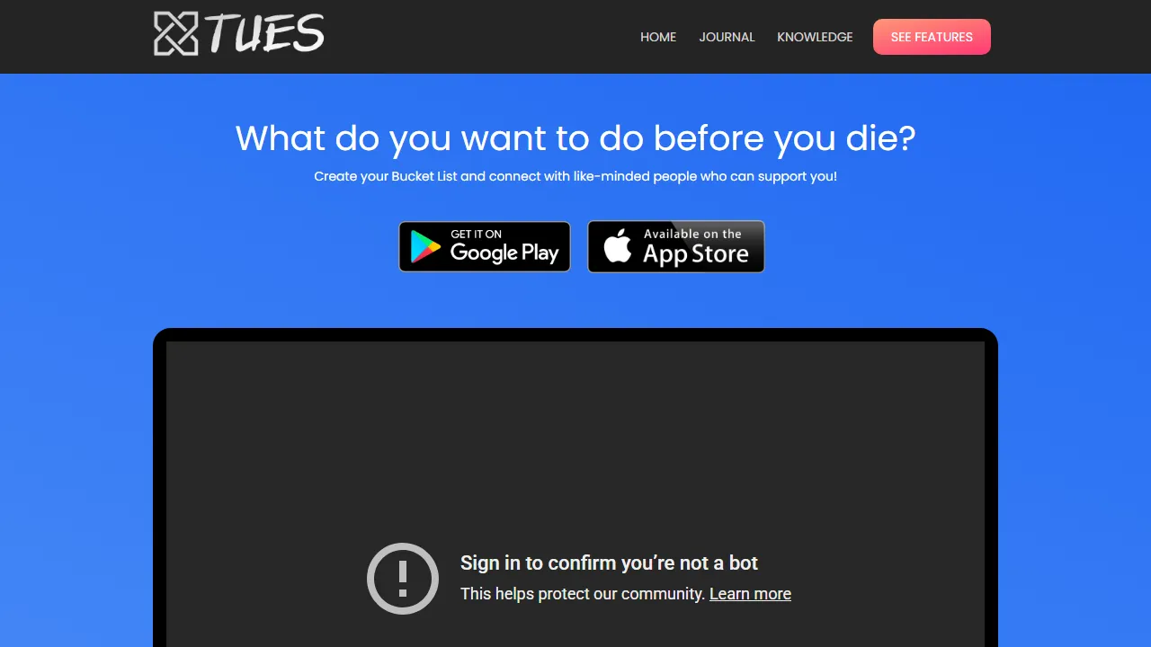 tues.social - Platform for Social Networking and Sharing screenshot