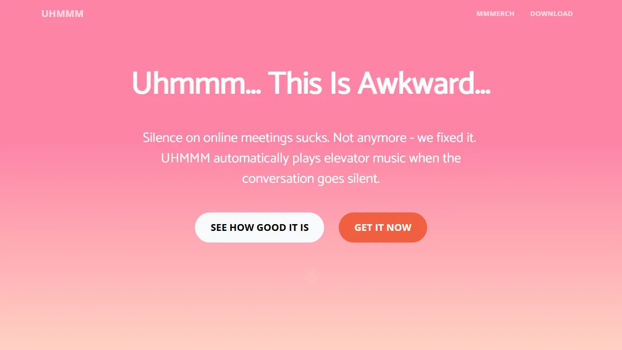 uhmmm.app - Unclear Micro-SaaS Project Catalog screenshot