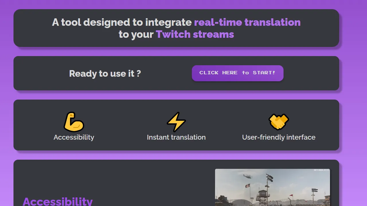 ultimatecc.net - Free Live Captioning and screenshot