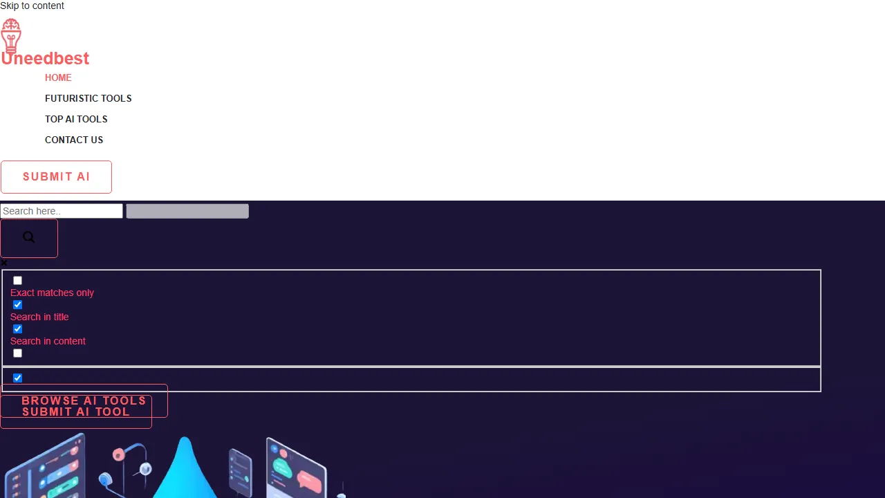 uneedbest.com - AI Tools Directory List for Business Growth screenshot