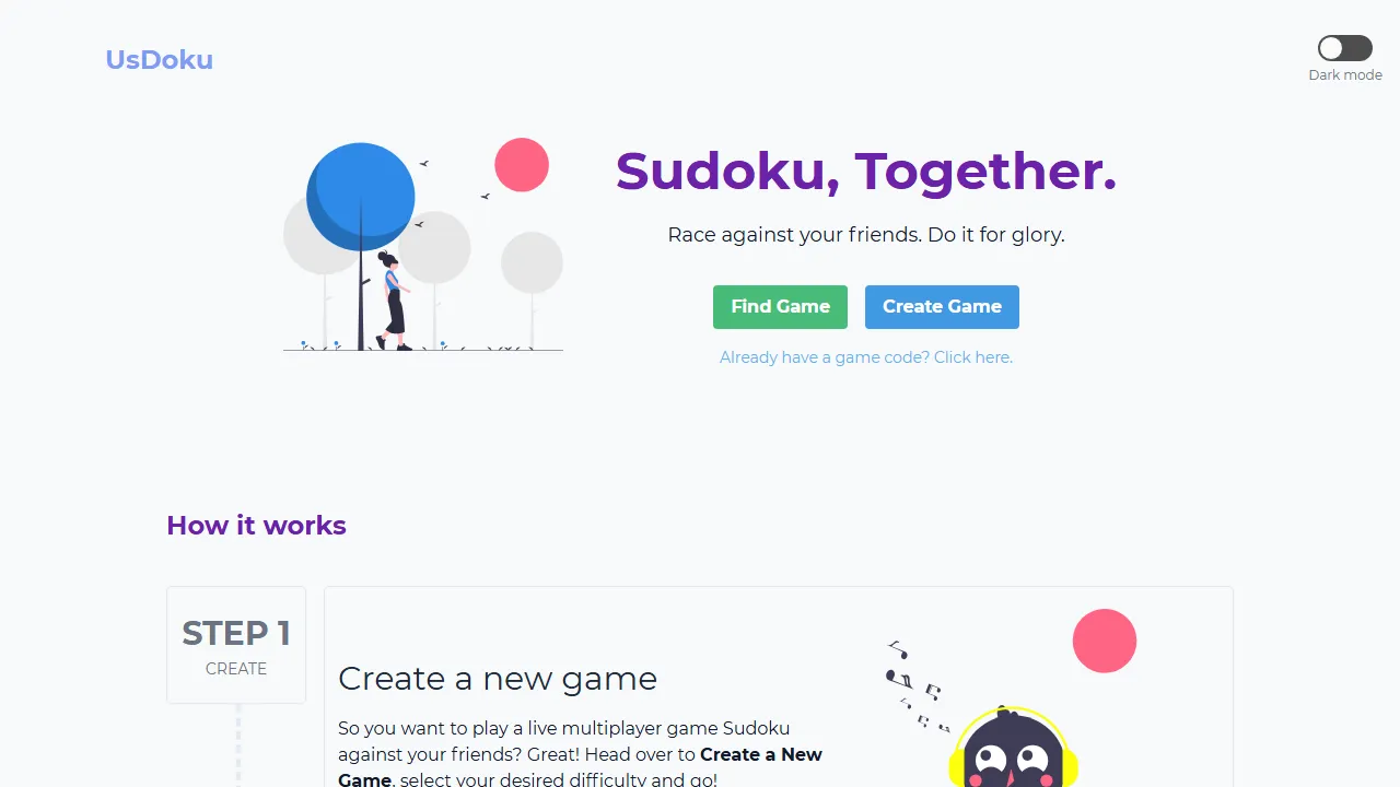usdoku.com - Multiplayer Sudoku Online With Friends screenshot