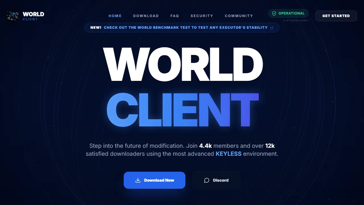 useworld.xyz - Roblox Script Executor for Windows and Android screenshot