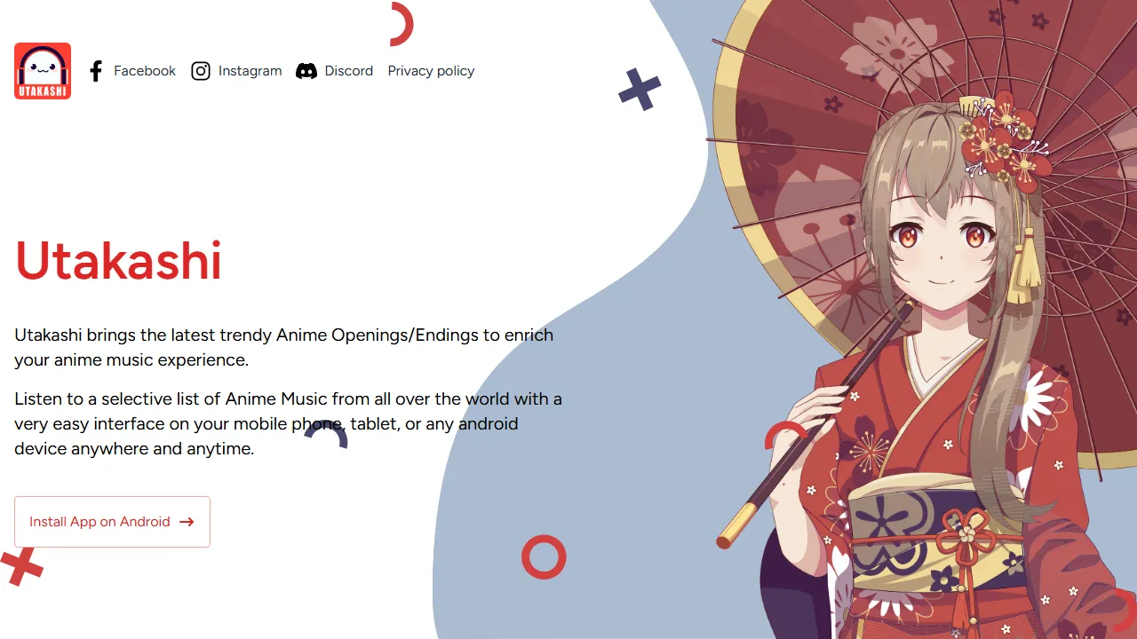 utakashi.com - Ad-Free Mobile Application Support Via Donation screenshot