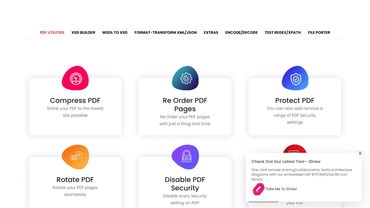 utilityarena.com - Free Online Developer Tools and IDEs screenshot
