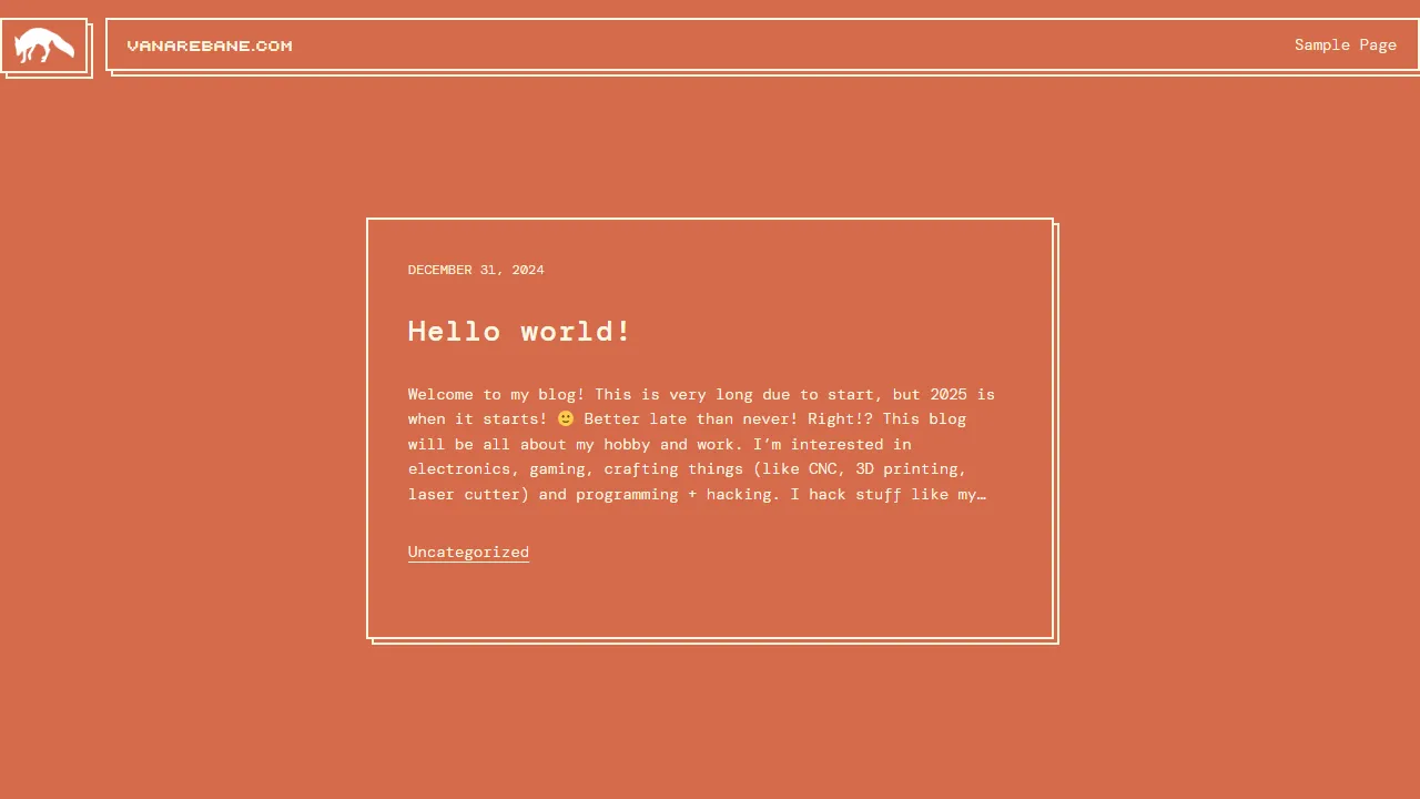 vanarebane.com - Free Web Application Development and Tools screenshot
