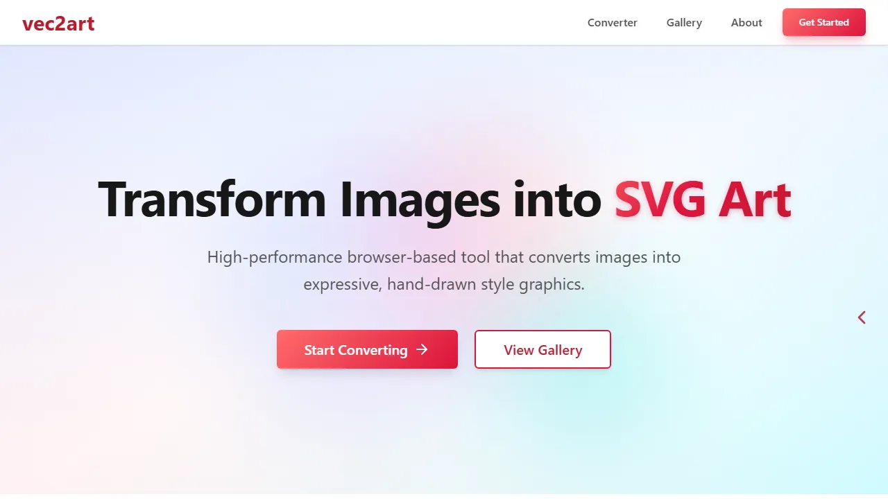vec2art.com - Free Vector Art Creation Software screenshot