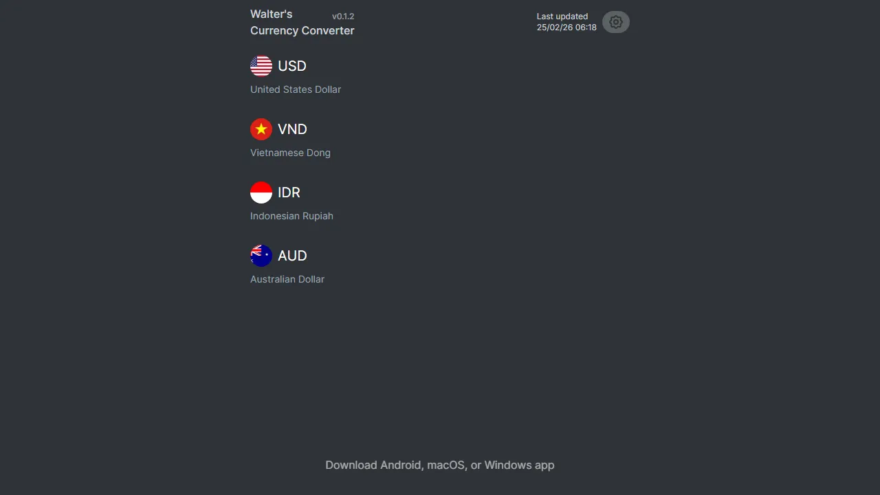 alterscc.web.app - USD to INR Converter for iOS and macOS screenshot