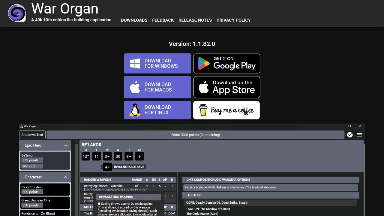 arorgan.com - Music Creation Tool - Support the Creator screenshot