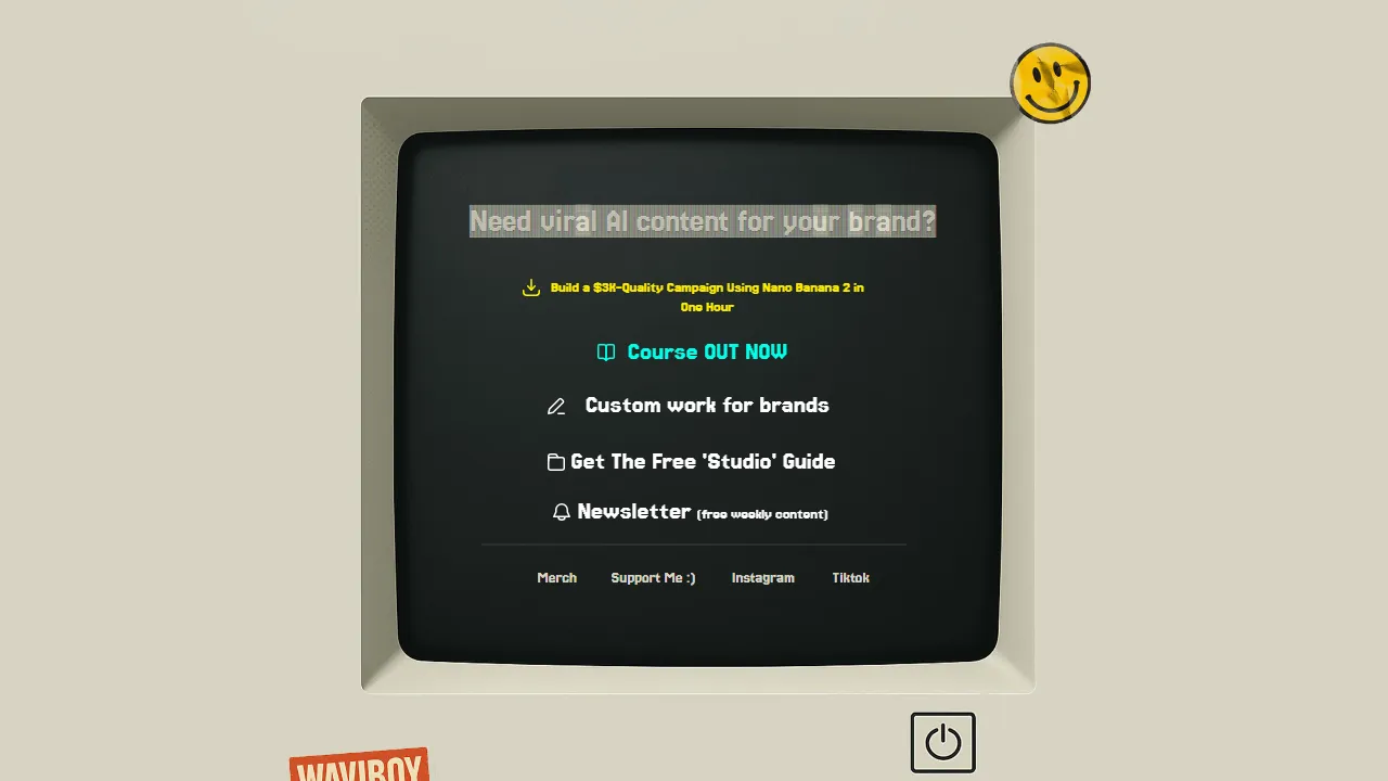 aviboy.com - AI Prompt Tools for Creatives screenshot