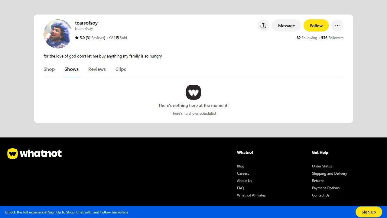 hatnot.com - Streaming Assistant To Support The Developer screenshot