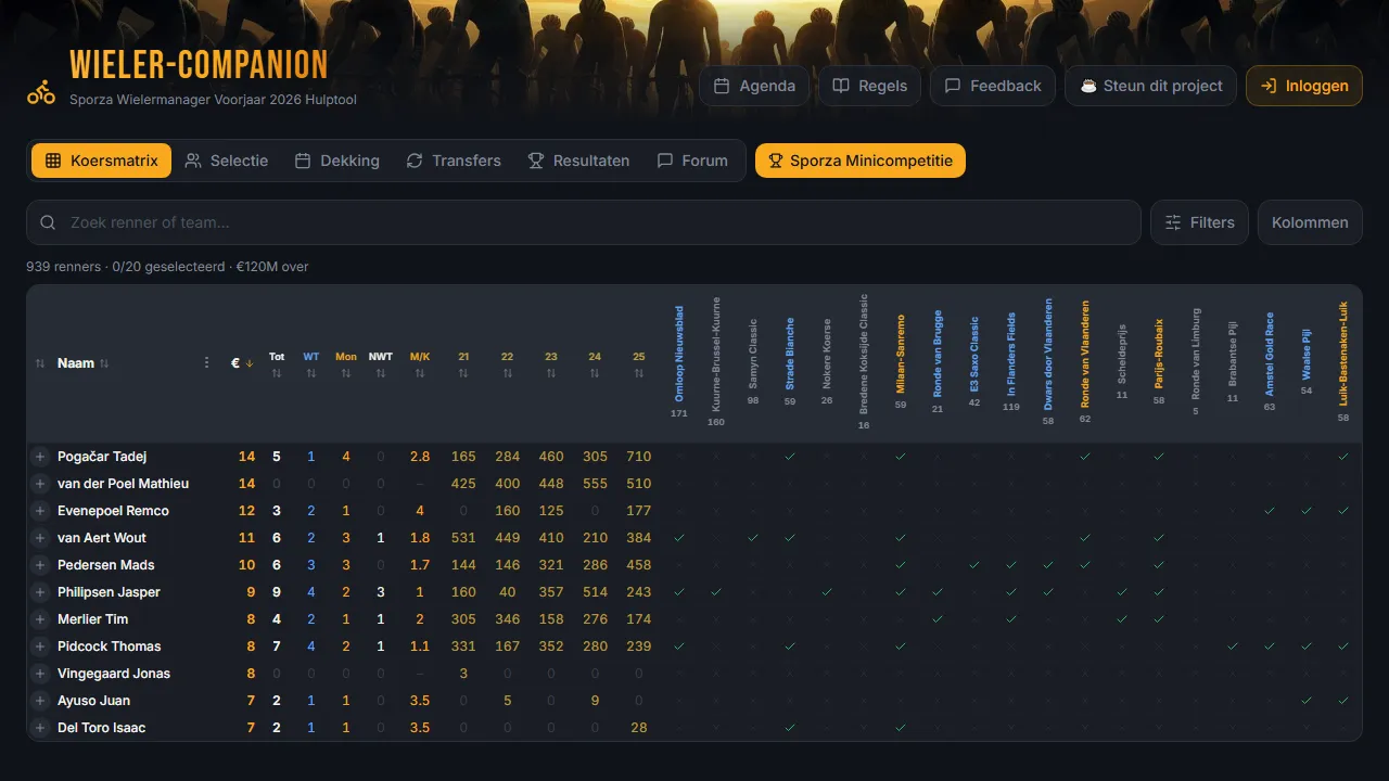 ieler-companion.com - App Development Feedback Tool screenshot