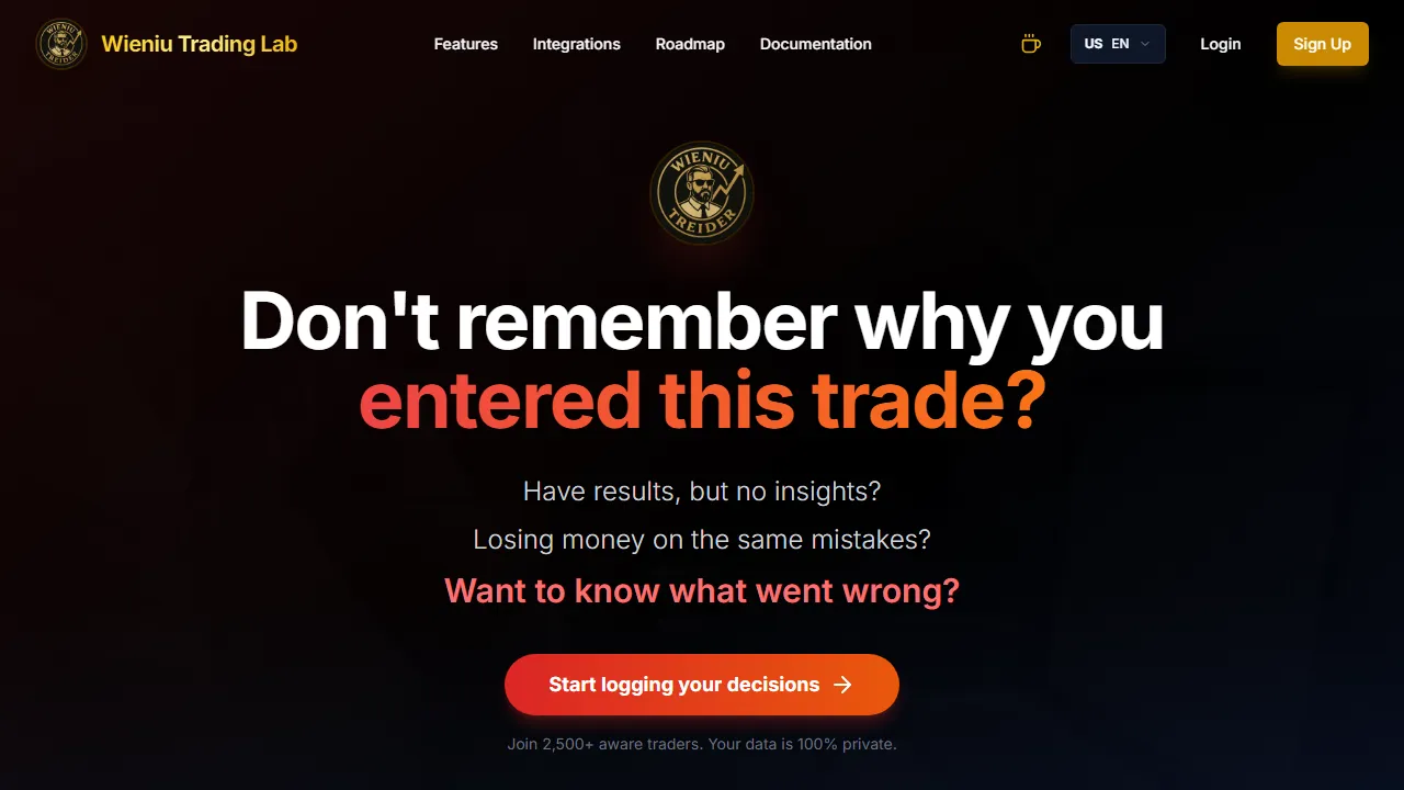 ieniu.com - Trading Analysis Tools for Better Decisions screenshot