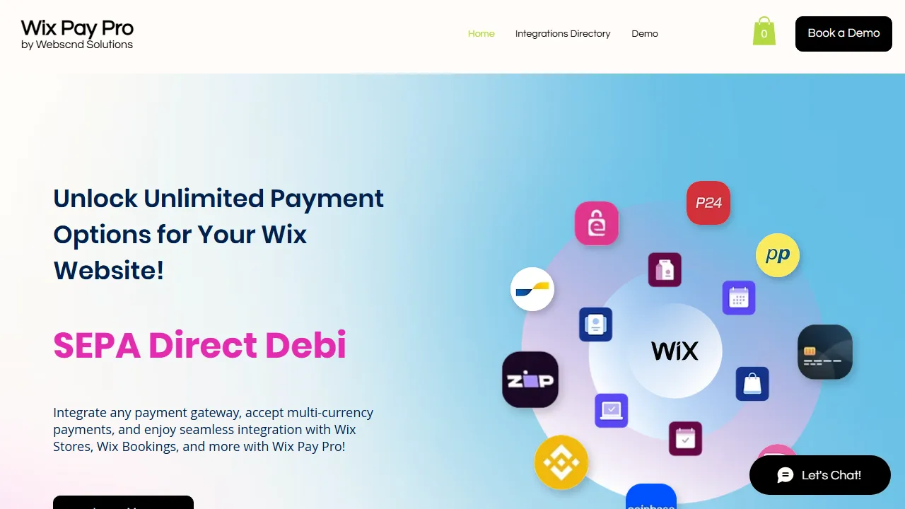 ixpaypro.com - Wix Credit Card Processing Fees & Payment Solutions screenshot