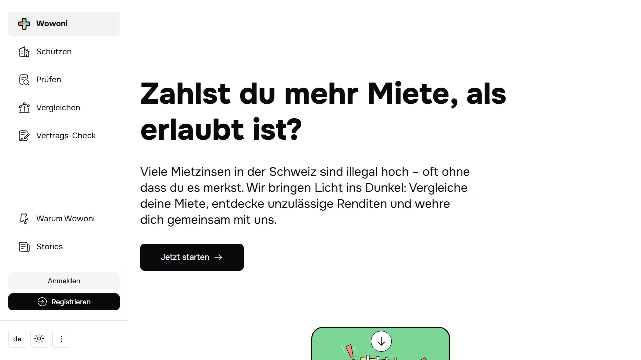 owoni.ch - Rent Zestimate Calculator for Fair Pricing screenshot