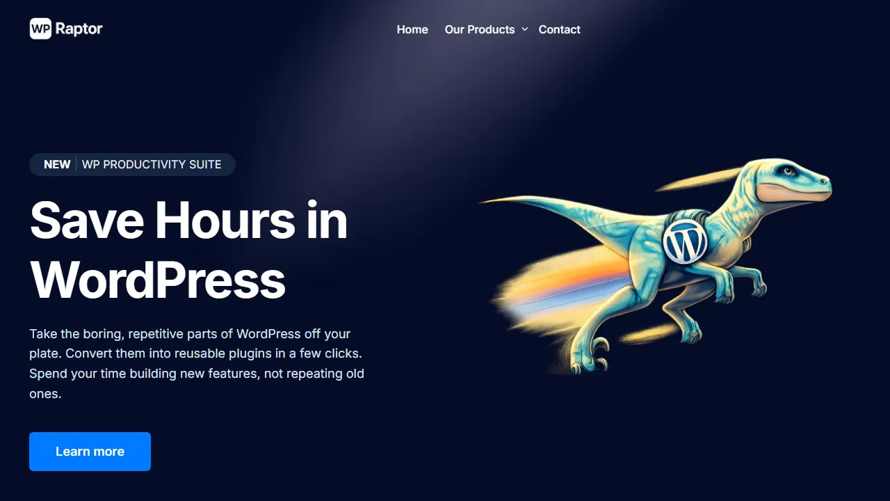 praptor.com - WordPress Plugins for Website Growth screenshot