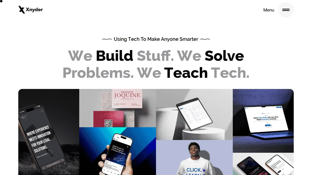 xnyder.com - Innovative Tech Solutions for Africa's Challenges screenshot