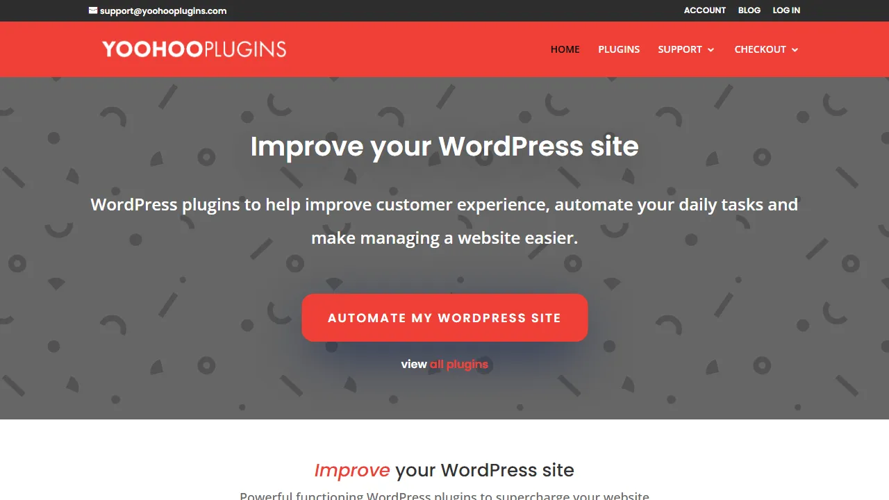 yoohooplugins.com - Free WordPress Plugins and Themes screenshot