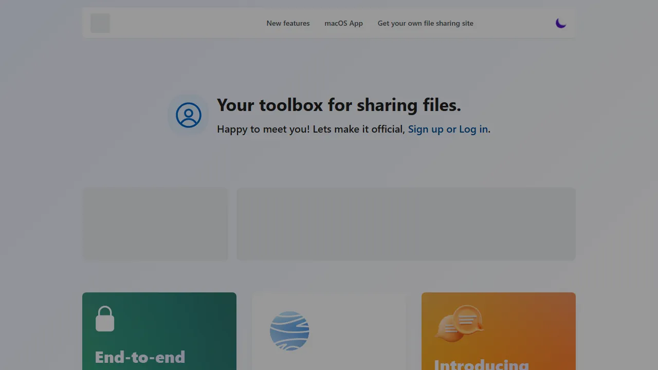 ysendit.com - Free File Sharing Community Project screenshot