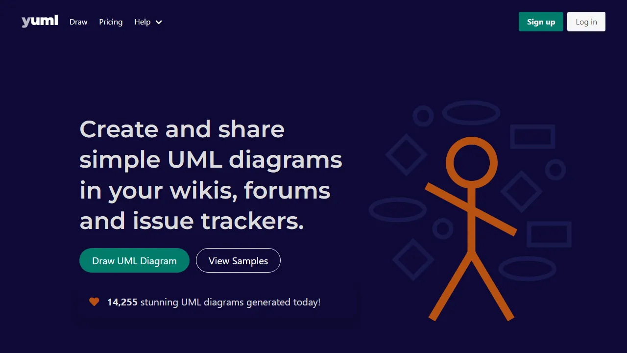 yuml.me - Free Online Diagramming Tool for Teams screenshot