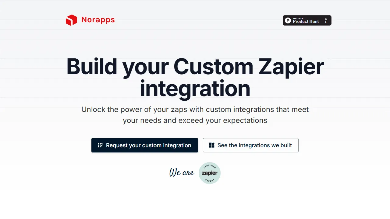 zapier.norapps.net - Automation Platform For Workflows screenshot