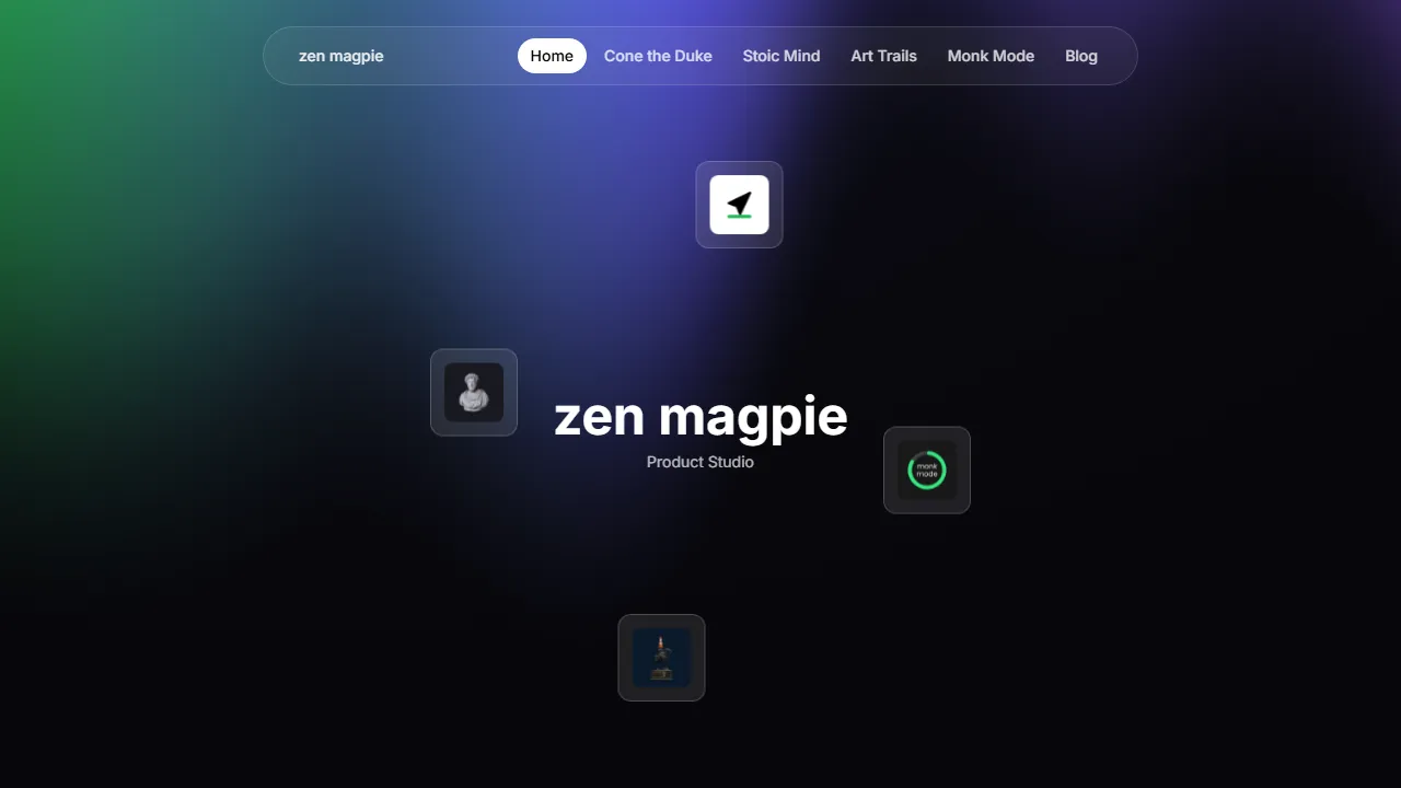 zenmagpie.com - Small Tools and Fun Experiments Online screenshot