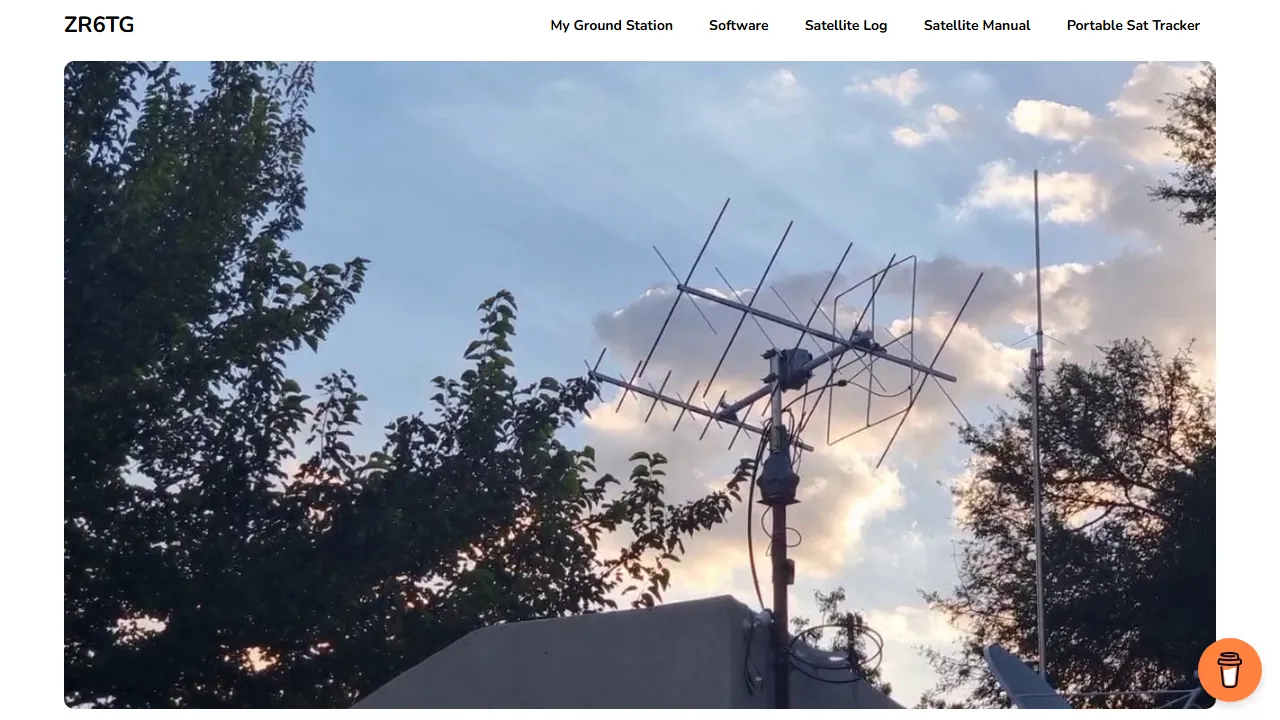 zr6tg.co.za - Ham Radio Software Programs For Amateur Radio screenshot