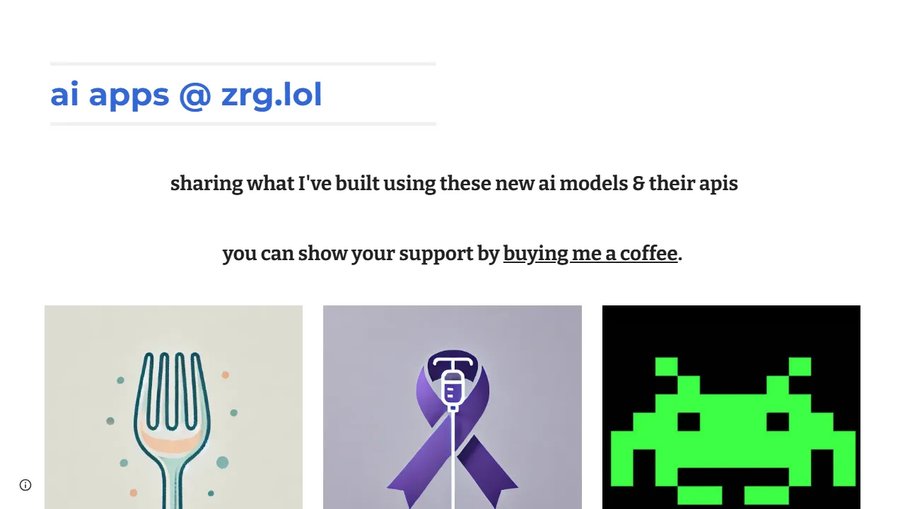 zrg.lol - Useful Online Tools and Apps screenshot