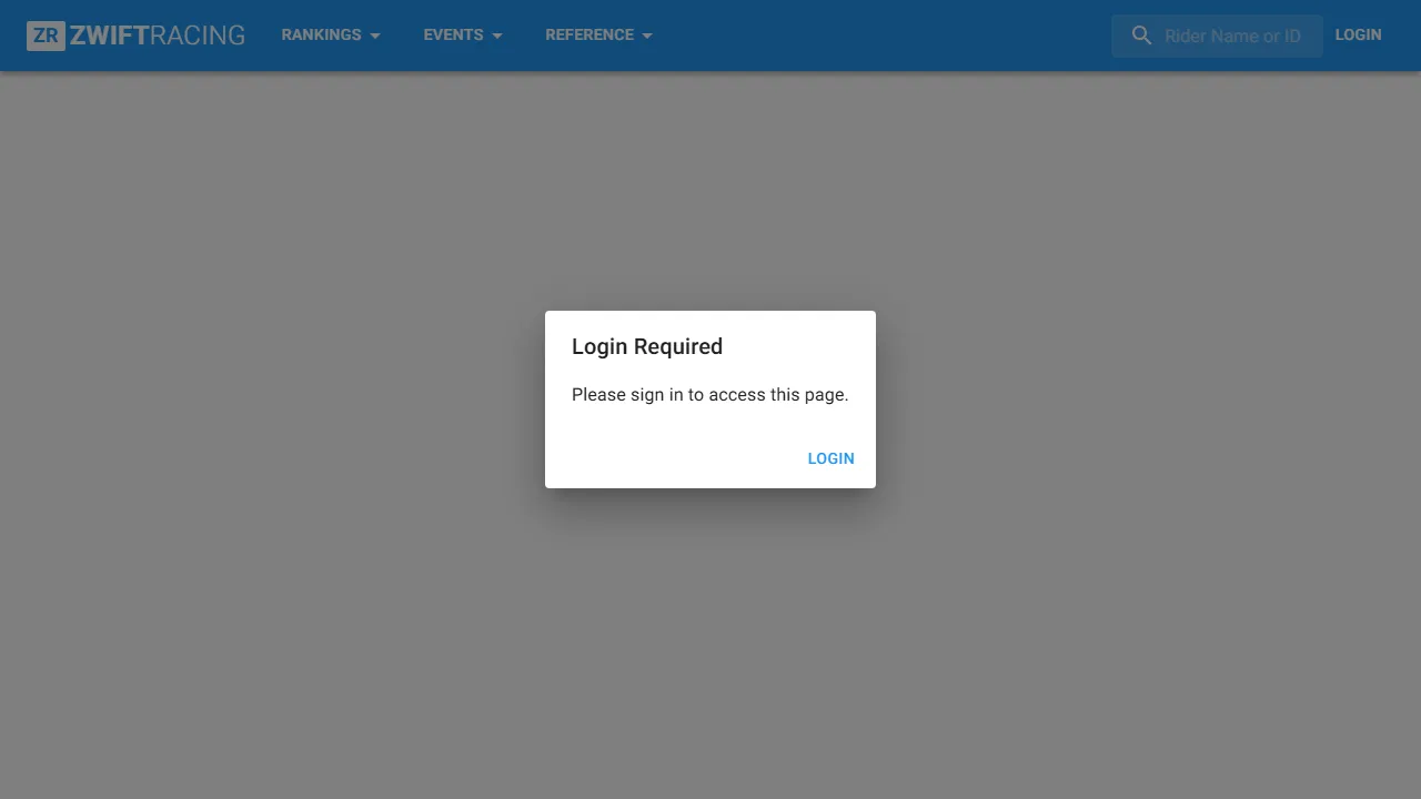 zwiftracing.app - Race Ranking Platform for Fair Competition screenshot