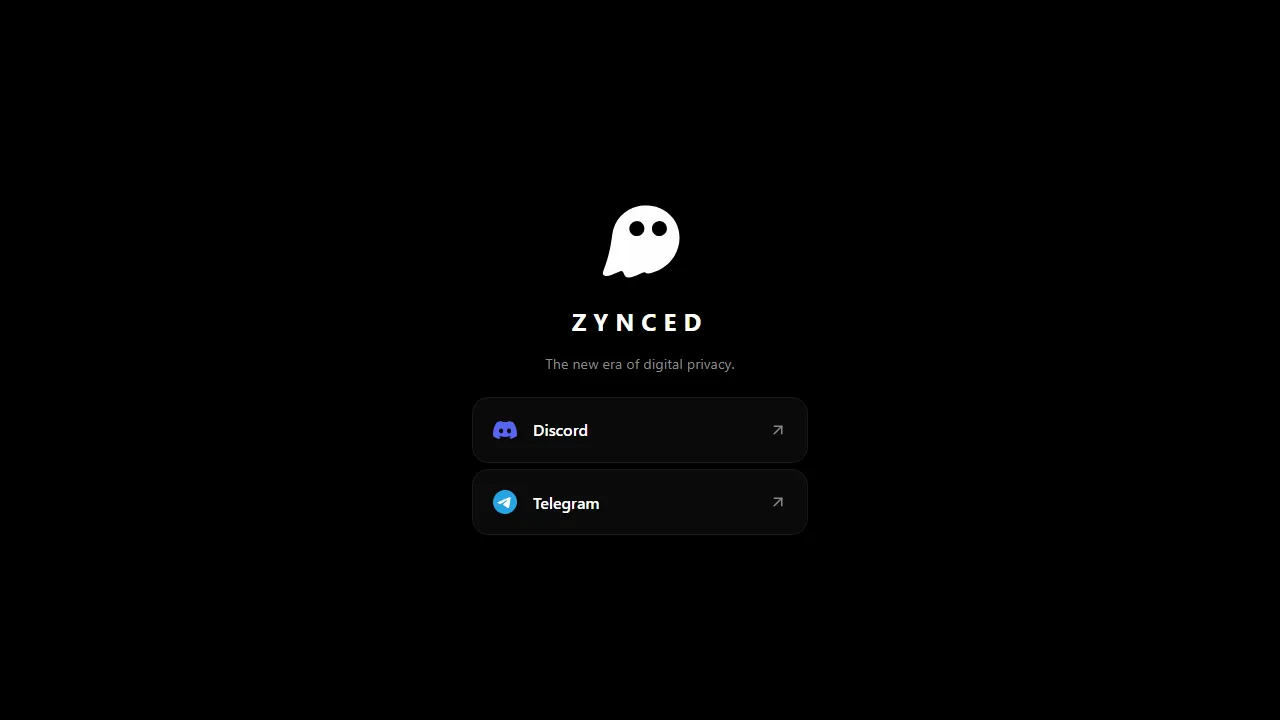 zynced.app - Privacy Tools Privacytool Privacy Checker Online screenshot
